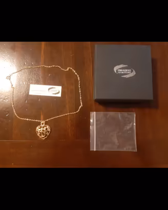 Pendente collana cuore unoaerre promotions 