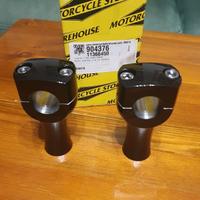 Riser manubrio  1”, alt 3" nero x Harley-Davidson