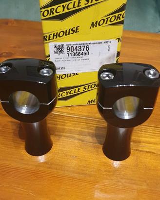 Riser manubrio  1”, alt 3" nero x Harley-Davidson