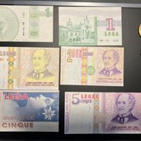 Monete  e banconote di fantasia Lega nord