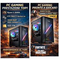 PC Gaming TOOO Ryzen 5 3500X GTX 1660 Ti