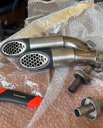 Scarico qd power gun - Ducati Multistrada v2