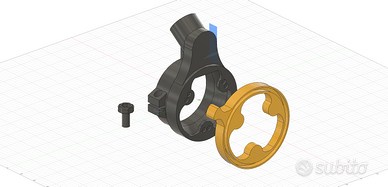 Collettore aspira trucioli Elettromandrino CNC