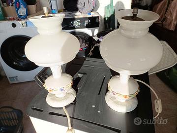 Coppia di lampade vintage