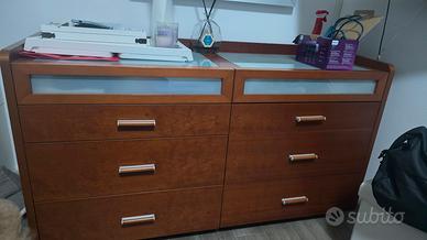 Comò marca Presotto in ciliegio
