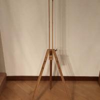 Cavalletto per quadri regolabile, in legno