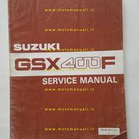 Suzuki GSX 400 F 1981-83 manuale officina INGLESE