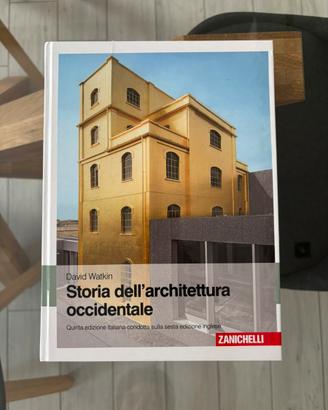 Libro storia dell’architettura