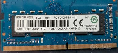 Ram sodimm 8gb ddr4-2400