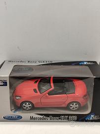 Modellino Mercedes-Benz SLK 350 Rossa - Welly