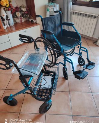 Deambulatore più carozzina