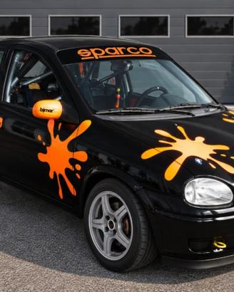 auto da rally grN opel gsi