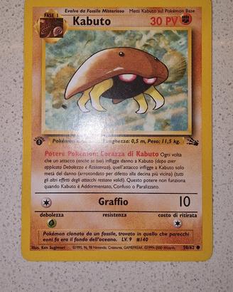 Originale Kabuto prima edizione Fossil FO 50 ITA