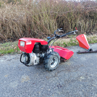 Motocoltivatore avv. Elett. fresa barra falciante