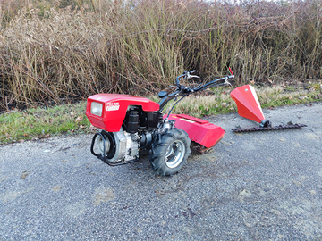 Motocoltivatore avv. Elett. fresa barra falciante