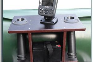 Base Ecoscandaglio x gommoni con Porta Canne