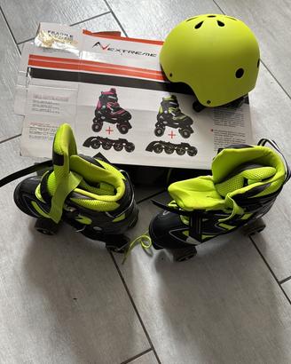 Pattini bimbo e ragazzo