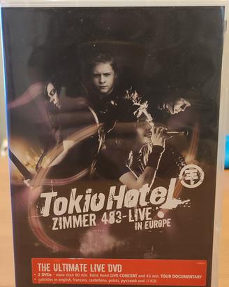 Tokio Hotel Dvd Zimmer 483-Live In Europe 2 Dvd
