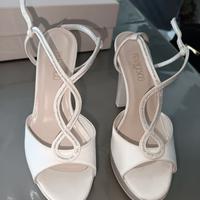 Scarpe sposa Francesco Italy nuove nr 36