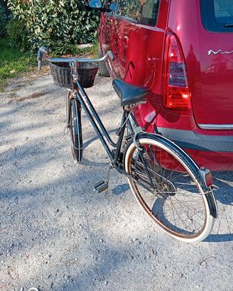 bici d' epoca con freni a bacchetta  120 euro 