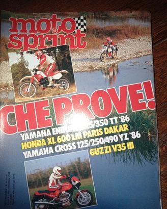 Rivista MOTOSPRINT numero 45 del 1985