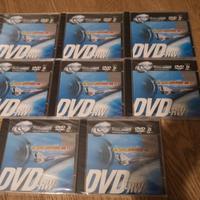 8 DVD riscrivibili RW 2x speed