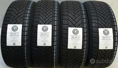4 GOMME 205 45 17 MICHELIN A64554