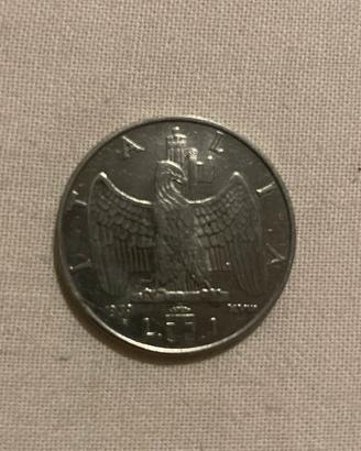 Moneta una lira 1939
