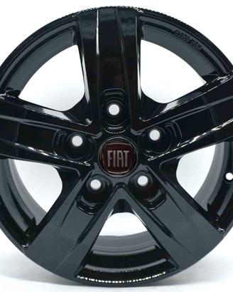 4 Cerchi da 15' in Lega - Mak - Stone 5 Black Edit