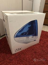 iMac G3 Indigo (2000) scatola e alloggi originali