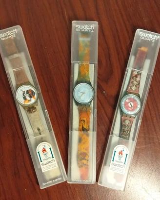 Lotto orologi da polso Swatch quartz vintage