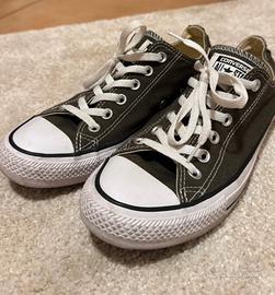 Converse All Star Low Verdi Militari