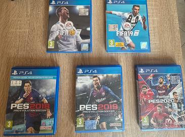 Lotto videogiochi calcio PS4