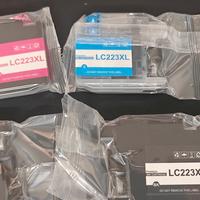 Lotto 5 cartucce compatibili LC223XL  NUOVE