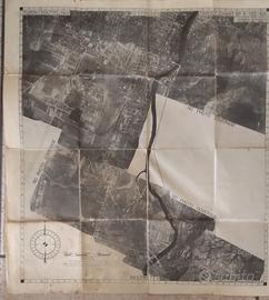 Cartina geografica vista aerea 2 guerra mondiale 