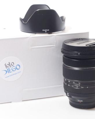 OBIETTIVO FUJI SUPER EBC XF 16-80 MM F/4 R OIS WR.
