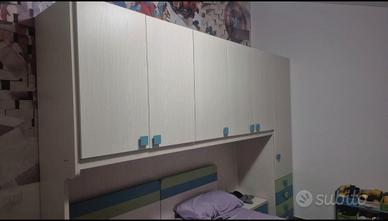 Armadio a ponte cameretta