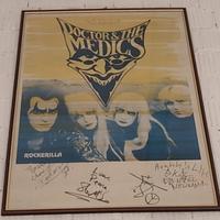 MANIFESTO "Doctor & the Medics" autografato