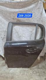 porta posteriore sinistra peugeot 208 2019