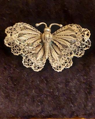Spilla in filigrana d 'argento