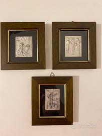 Trittico in argento di SCAFETTA