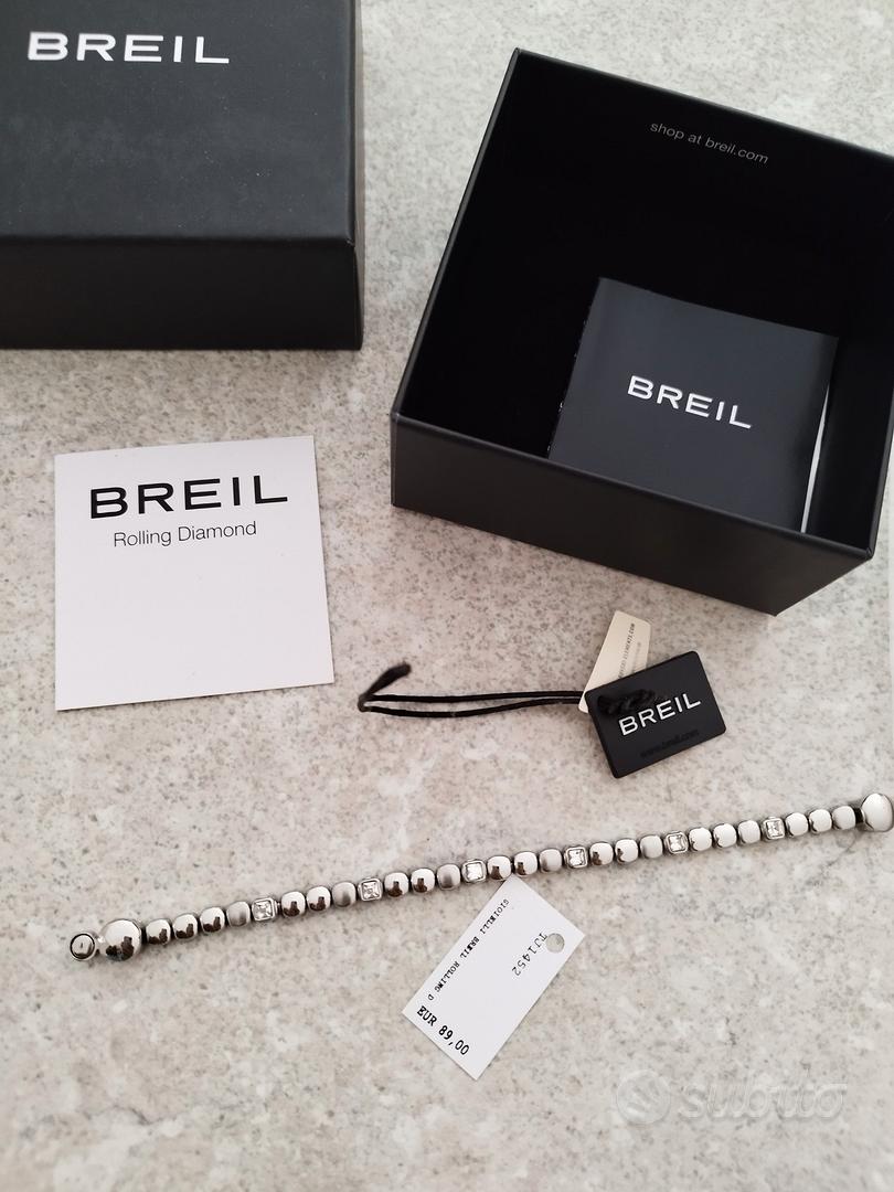 Bracciale BREIL Rolling Diamonds Abbigliamento e Accessori In