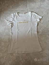 Maglia benetton bianca