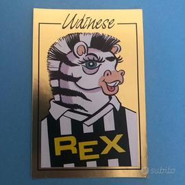 Mascotte Udinese esaurita Panini 87-88 478 velina