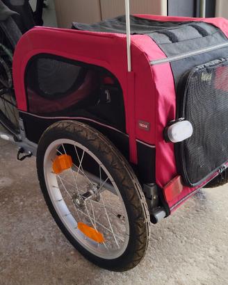 TRAILER TRASPORTO ANIMALI PER BICI