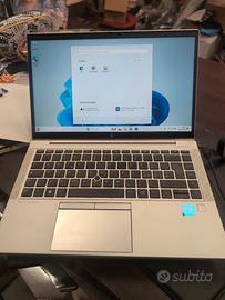 hp elite book 840  G8 11 gen 16 gb 500 ssd 14 P