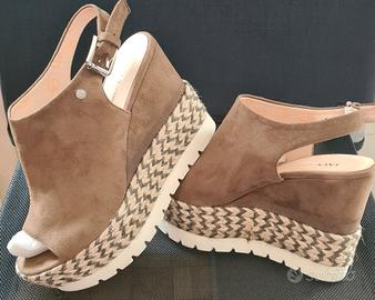 sandali zeppa h.12 tata italia Abbigliamento e Accessori In vendita a Torino