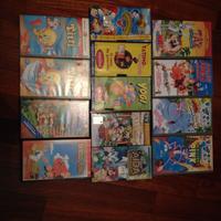 VHS VIDEOCASSETTE CARTONI ANIMATE VARIE