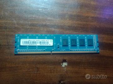 RAMAXEL RAM 4GB RMR5030EF68F9W-1600 DDR3 non ECC 1