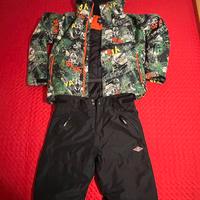 Pantaloni e giacca Bear da snowboard